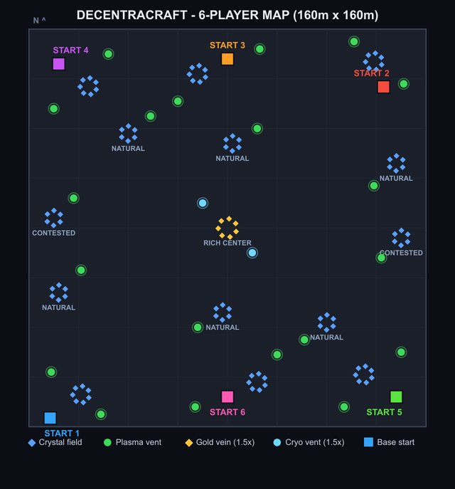 Shattered Crown map layout